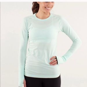 EUC Lululemon Authentica Long-Sleeve Swiftly Tech